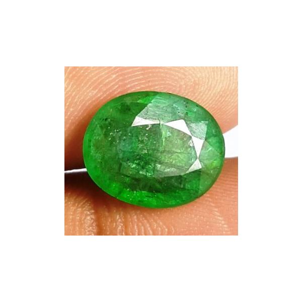 4.98 Carats NaturalColumbian Emerald 12.24 x 9.90 x 4.95 mm