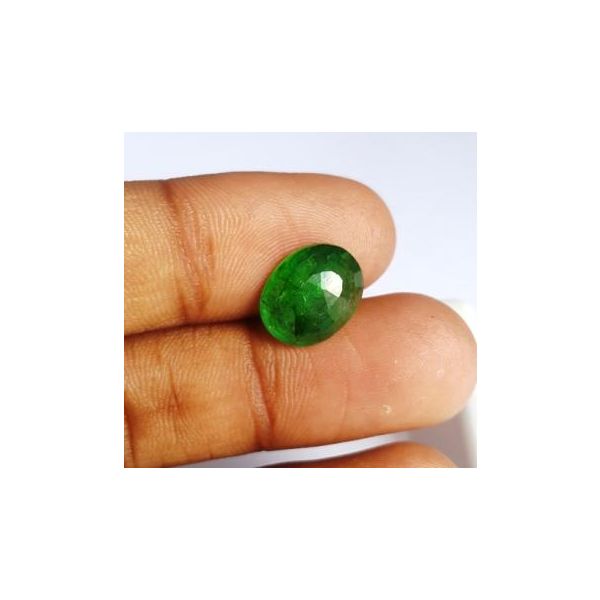 4.98 Carats NaturalColumbian Emerald 12.24 x 9.90 x 4.95 mm