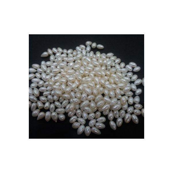 Drop Shaped Fresh Water Pearl Undrilled (105/107_1)
