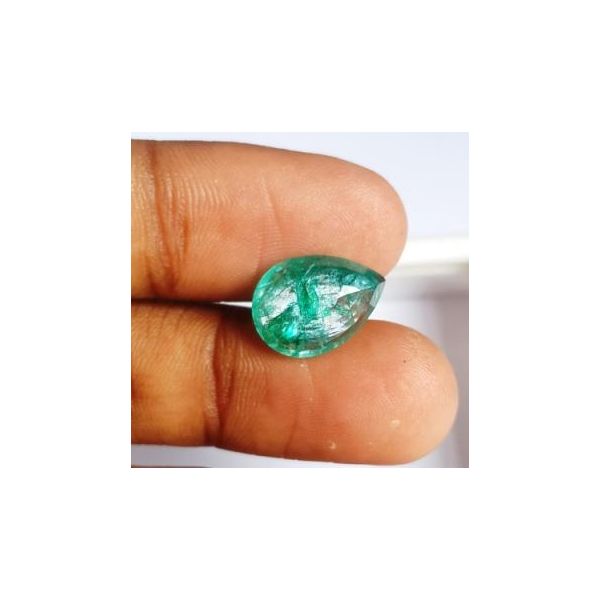 5.40 Carats Natural Columbian Emerald 13.90 x 10.15 x 5.67 mm