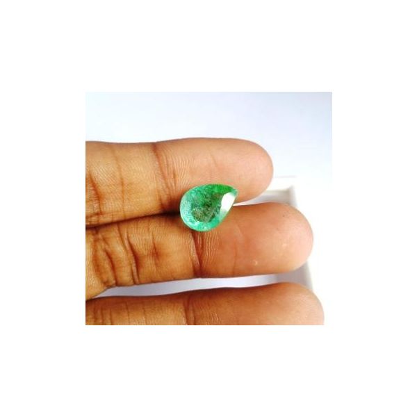 4.83 Carats Natural Columbian Emerald 12.90 x 9.68 x 6.27 mm
