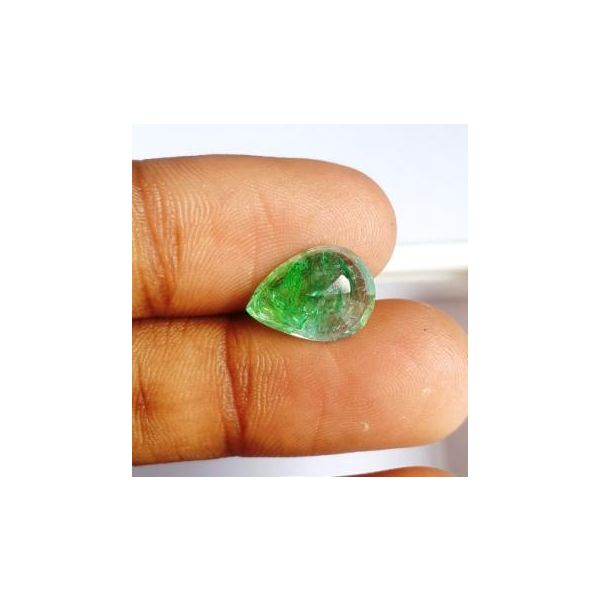 4.83 Carats Natural Columbian Emerald 12.90 x 9.68 x 6.27 mm
