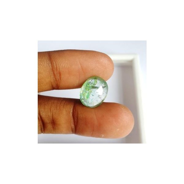 5.65 Carats Natural Columbian Emerald 13.23 x 10.79 x 5.39 mm