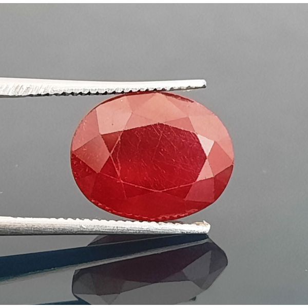 8.22 Carats Natural Red Ruby 