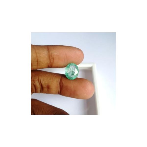 4.23 Carats Natural Columbian Emerald 11.92 x 10.01 x 5.11 mm