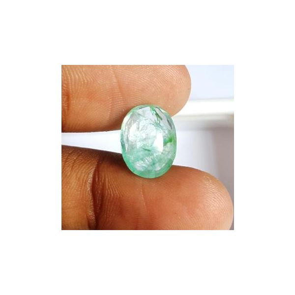 4.60 Carats Natural Columbian Emerald 12.99 x 10.00 x 4.98 mm