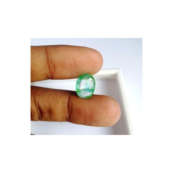 3.63 Carats Natural Columbian Emerald 11.79 x 9.65 x 4.31 mm