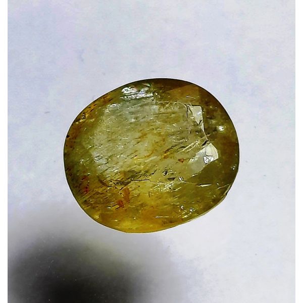 6.35 Carats Natural Yellow Sapphire