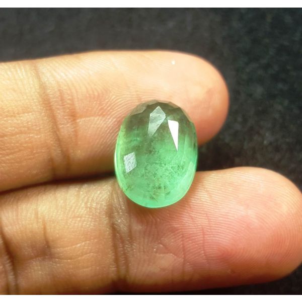 7.98 Carats Natural Green Emerald 