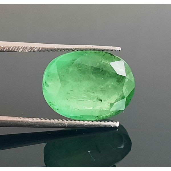 7.98 Carats Natural Green Emerald 