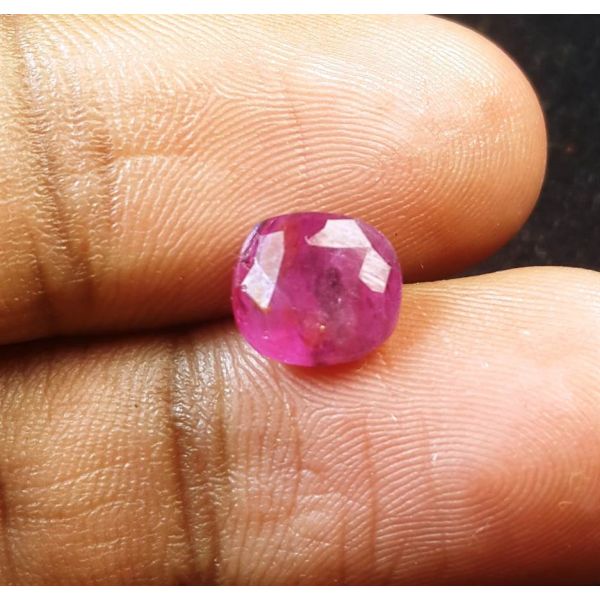 2.51 Carats Natural Purplish Red Ruby 