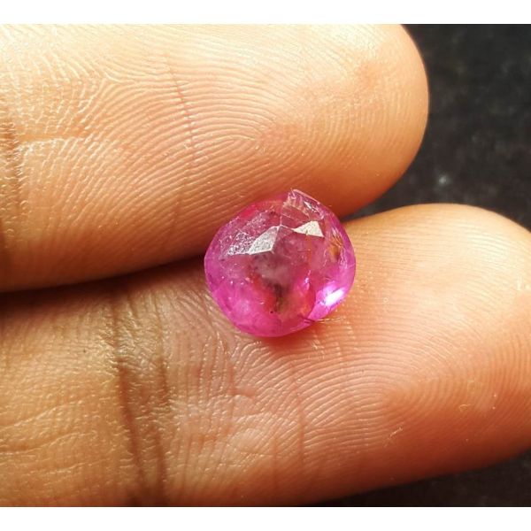 2.51 Carats Natural Purplish Red Ruby 