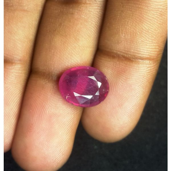 5.03 Carats Mozambique Ruby 12.62 x 10.23 x 3.65 mm