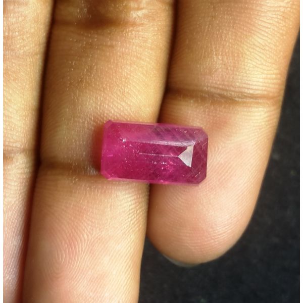 7.75 Carats Natural pinkish Red Ruby 14.0 x 8.00 x 5.13 mm