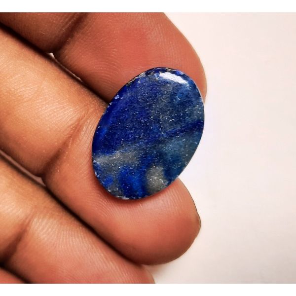 12.21 Carats Natural Blue Lapis Lazuli 20.05 x 14.20 x 4.70 mm