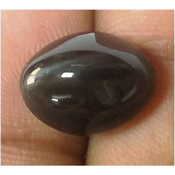 8.53 Carats Natural Natural Back Scapolite Cats Eye 13.57 x 10.55 x 8.27 mm