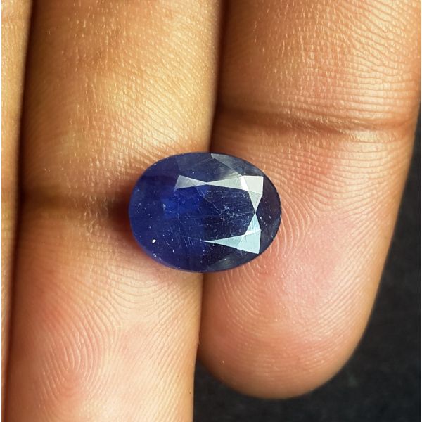 5.07 Carats Natural Blue Sapphire 12.10 x 9.42 x 3.80 mm