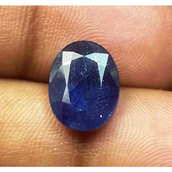5.07 Carats Natural Blue Sapphire 12.10 x 9.42 x 3.80 mm