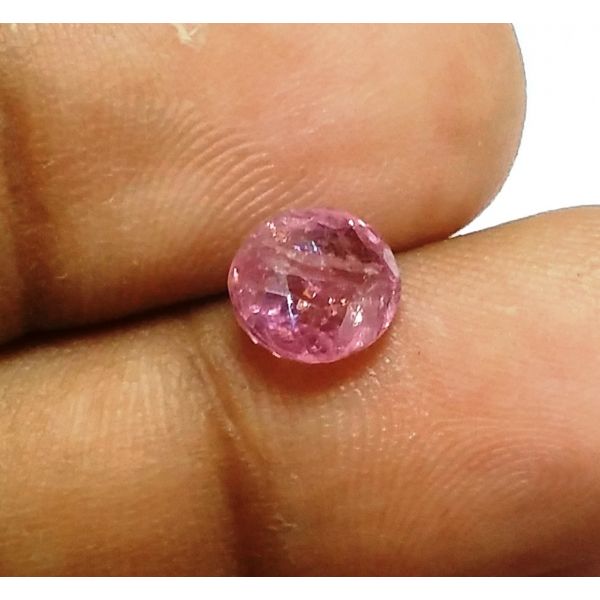 1.72 Carats Natural Pink Spinel 7.60 x 6.66 x 4.00 mm