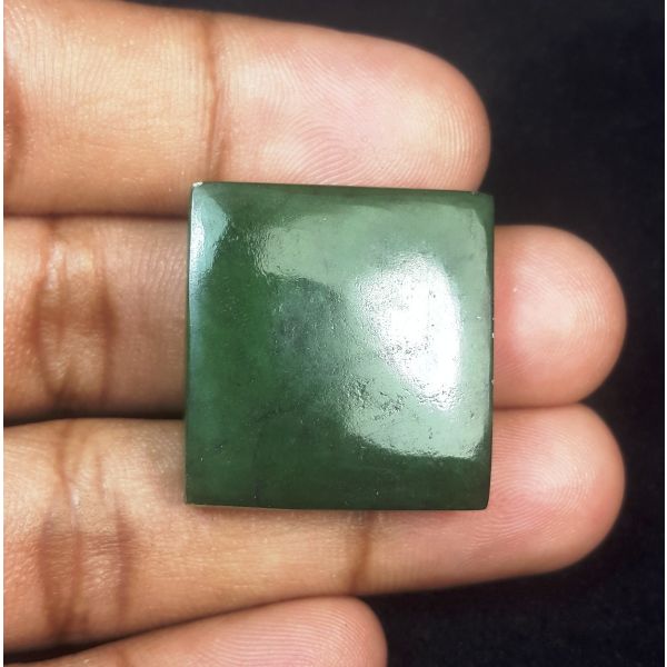 49.4 Carats Natural Green Jade 34.45 x 20.20 x 6.50 mm