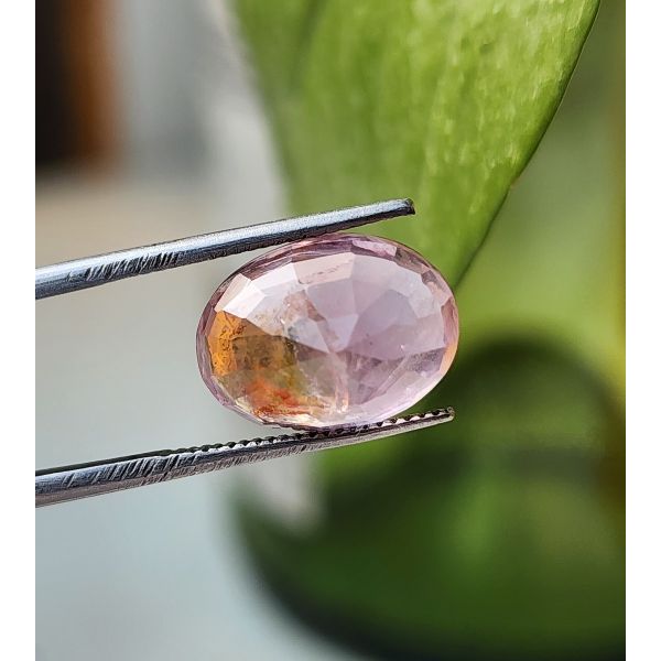 7.27 CT Pink Sapphire Natural Ceylon Mines Gemstone