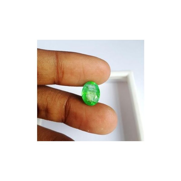 4.67 Carats Natural Columbian Emerald 11.31 x 8.86 x 6.06 mm