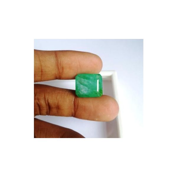 11.53 Carats Natural Columbian Emerald 14.85 x 13.00 x 6.81 mm