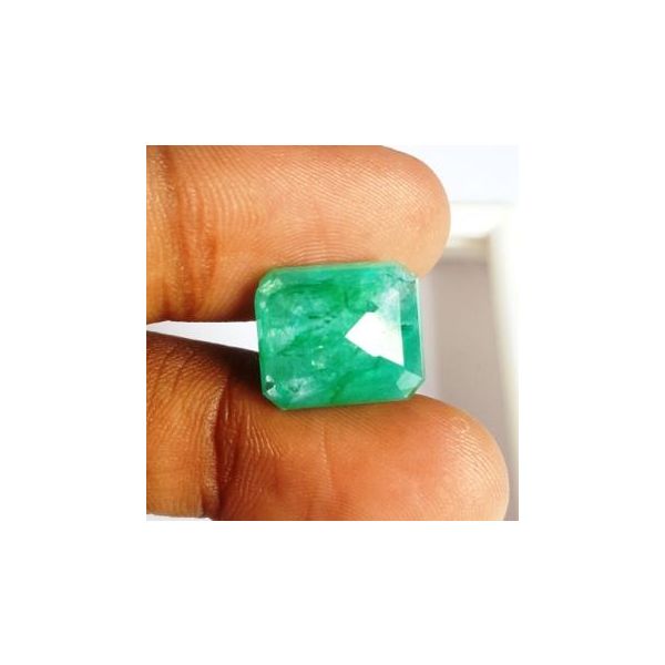 10.11 Carats Natural Columbian Emerald 13.81 x 11.89 x 7.12 mm