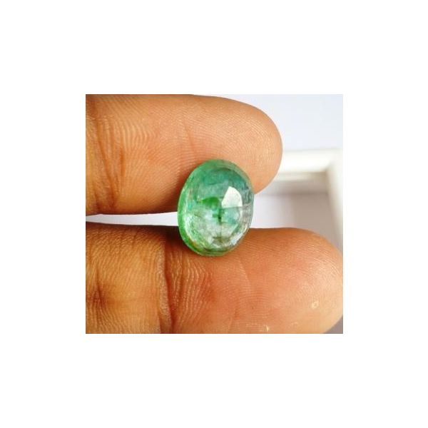 6.00 Carats Natural Columbian Emerald 12.84 x 10.40 x 6.51 mm