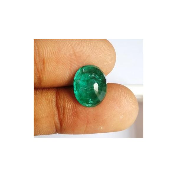 5.16 Carats Natural Columbian Emerald 12.41 x 10.06 x 5.90 mm