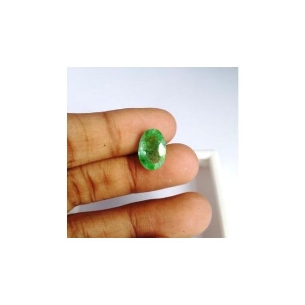 6.02 Carats Natural Columbian Emerald 13.80 x 9.40 x 6.65 mm