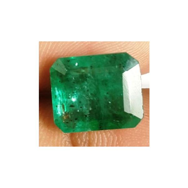 10.32 Carats Natural Zambian Emerald 13.88 x 12.25 x 7.00 mm