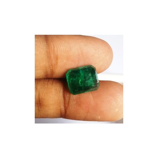 10.32 Carats Natural Zambian Emerald 13.88 x 12.25 x 7.00 mm