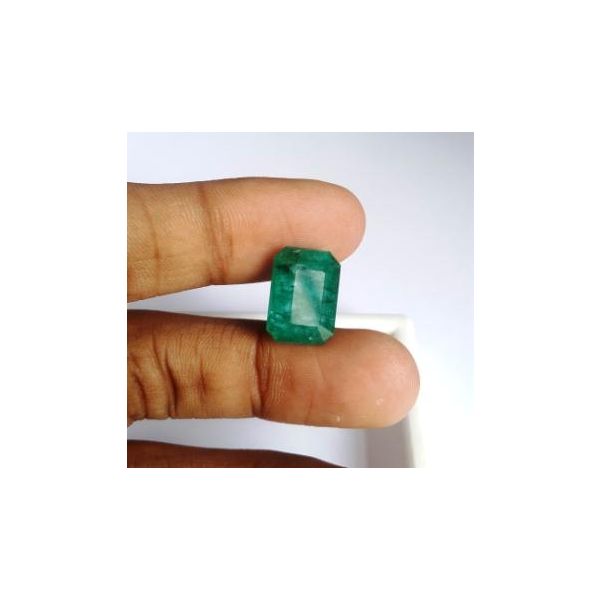 9.40 Carats Natural Zambian Emerald 14.48 x 10.57 x 6.92 mm