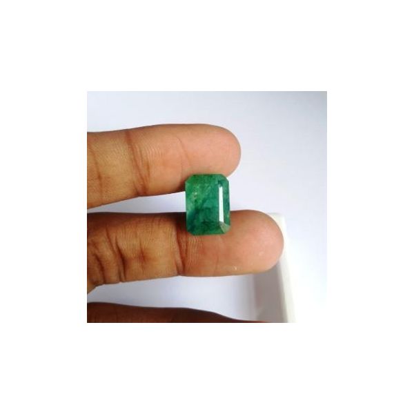 6.93 Carats Natural Zambian Emerald 13.99 x 10.16 x 5.63 mm