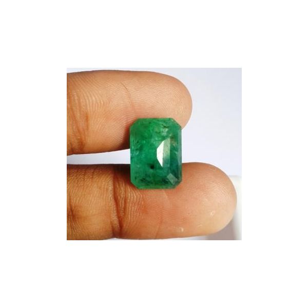 6.93 Carats Natural Zambian Emerald 13.99 x 10.16 x 5.63 mm