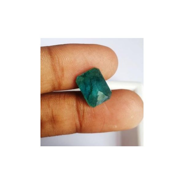 6.75 Carats Natural Zambian Emerald 12.63 x 9.61 x 6.46 mm