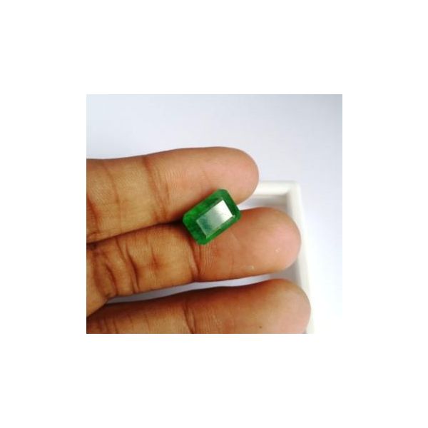 4.99 Carats Natural Zambian Emerald 11.84 x 8.18 x 5.85 mm