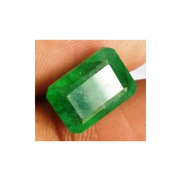 4.99 Carats Natural Zambian Emerald 11.84 x 8.18 x 5.85 mm