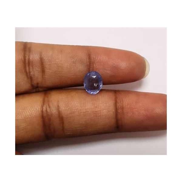 1.73 Carats Ceylon Blue Sapphire 7.70x6.15x3.83mm