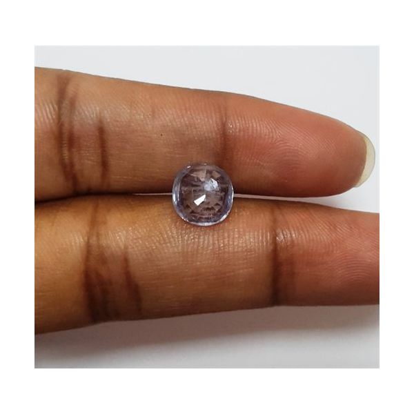 2.35 Carats Ceylon Blue Sapphire 8.36X7.90X3.33 mm