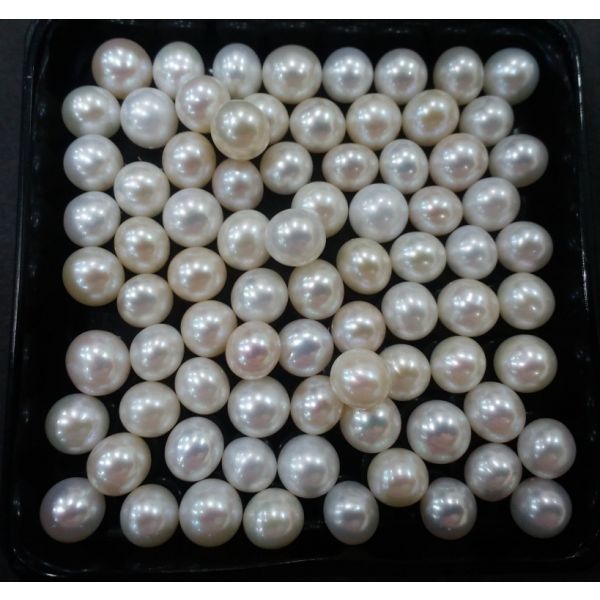 Round Shaped Fresh Water Pearl Undrilled 115/120_18