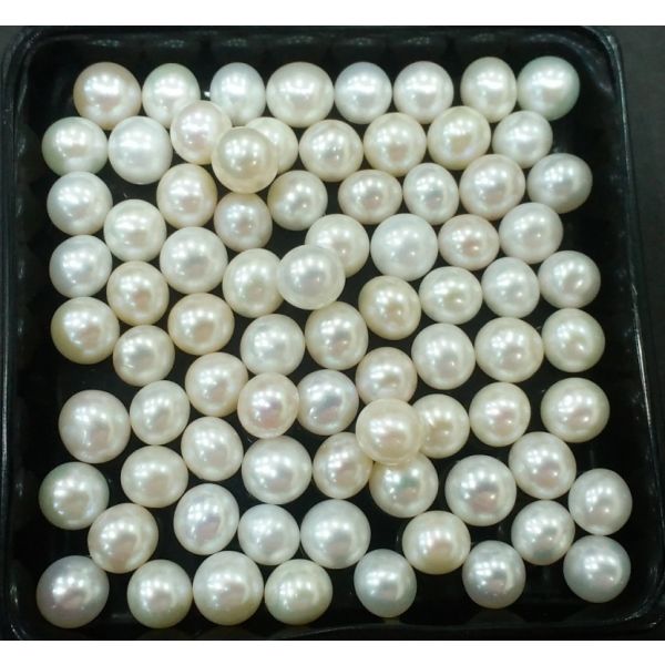 Round Shaped Fresh Water Pearl Undrilled 115/120_18