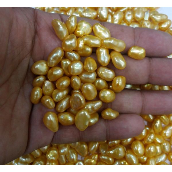 Tumbled Shaped Fresh Water Pearl Undrilled 125/130_45.1