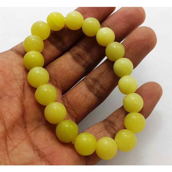 Lemon Jade Bracelet 26 Gram (Length 8 Inch)