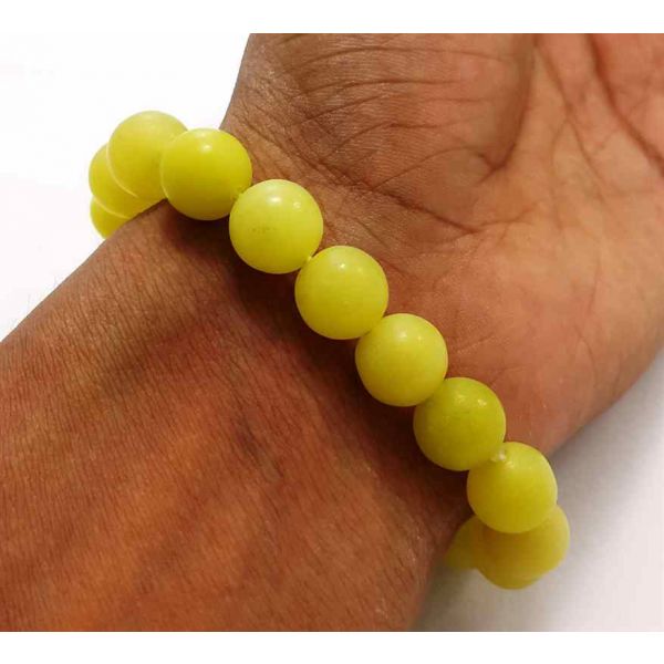 Lemon Jade Bracelet 4 Gram (Length 8 Inch)