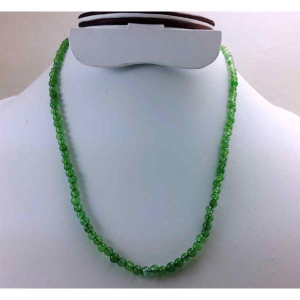 Light Green Jade Rosary 11 Gram (Length 19 Inch)