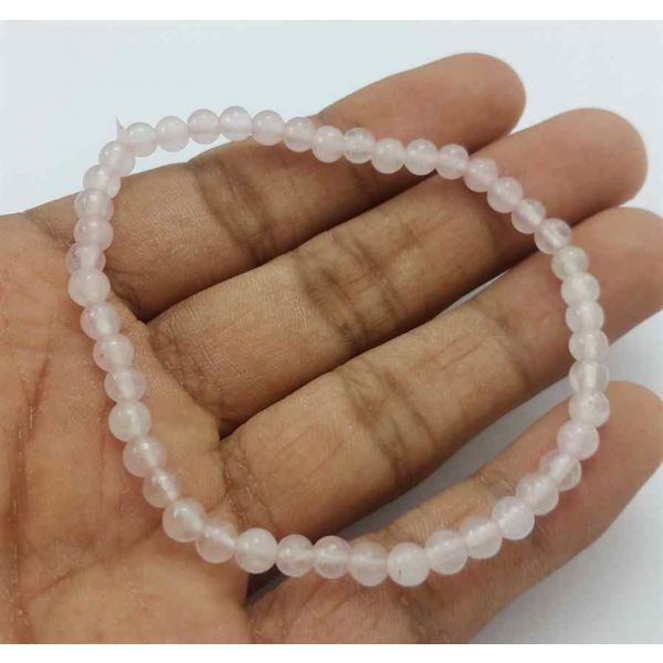 Pink  Jade Bracelet 5 Gram (Length 8 Inch)