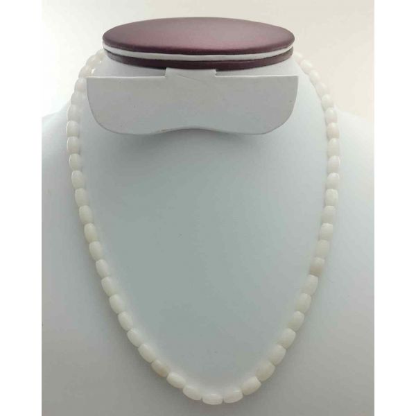 White Jade Rosary 21 Gram (Length 19 Inch)