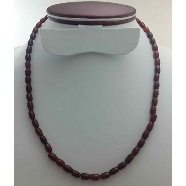 Dark Brown Jade Rosary 19 Gram (Length 19 Inch)